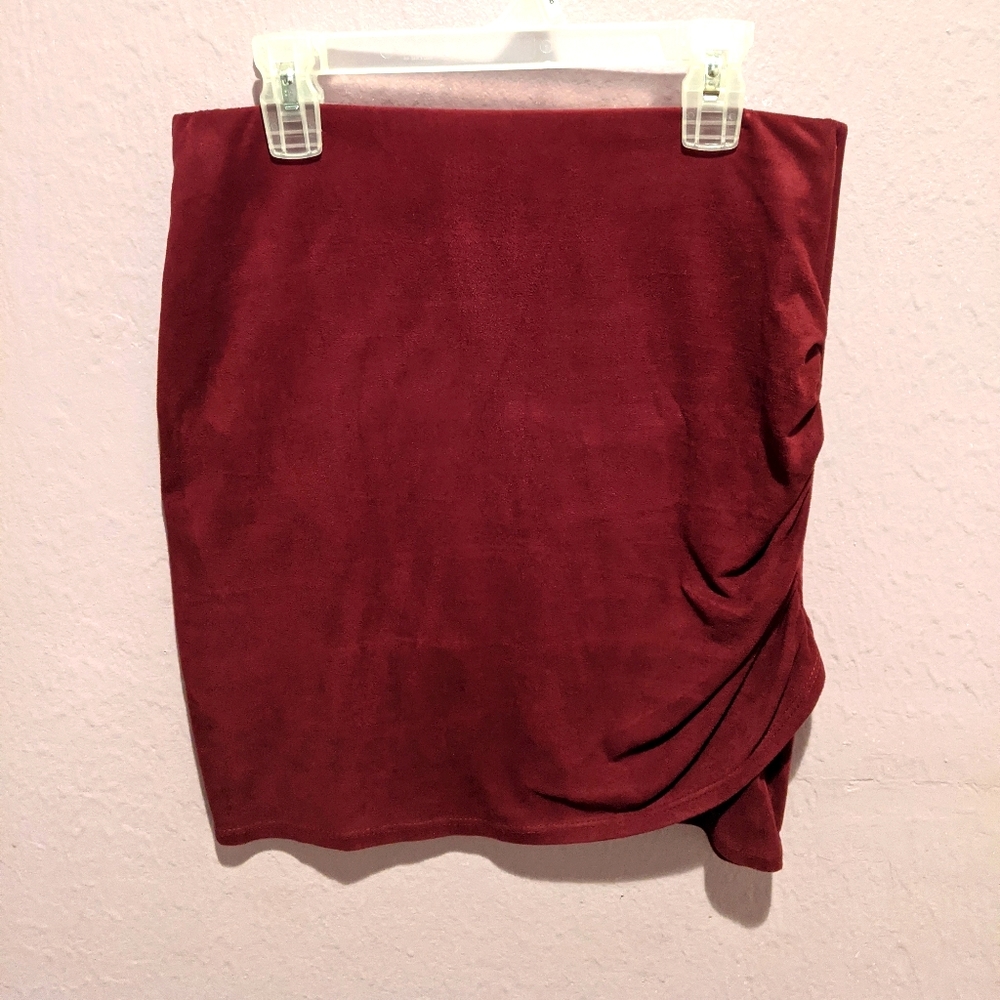 LA Hearts Mini Skirt